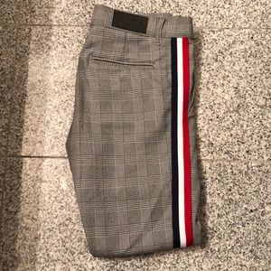 Christos New York Grey Plaid pants